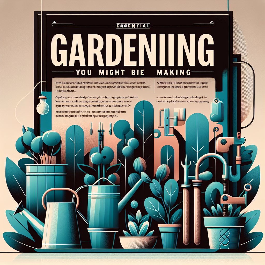 Gardening Mistakes You Might Be Making