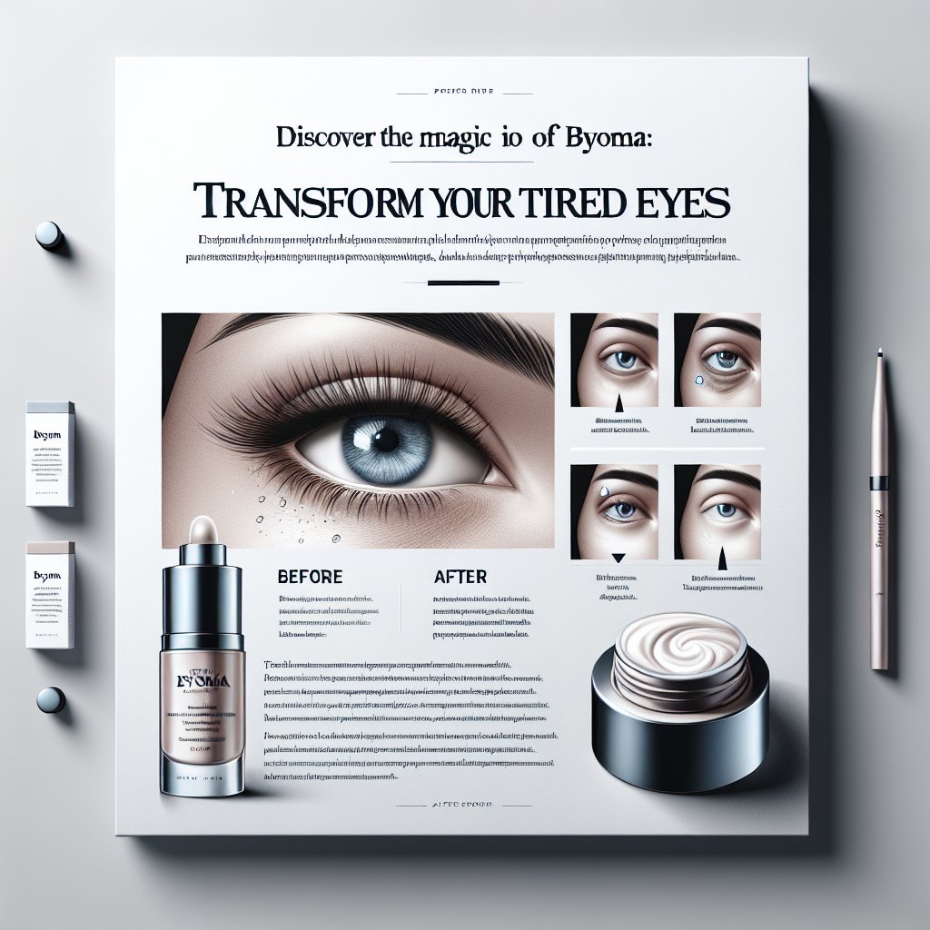 Discover the Magic of Byoma: A $13 Eye Gel that Transforms Tired Eyes