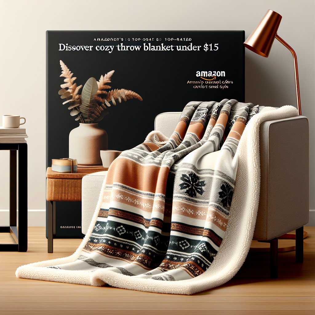 Discover the Ultimate Cozy Throw Blanket Under $15