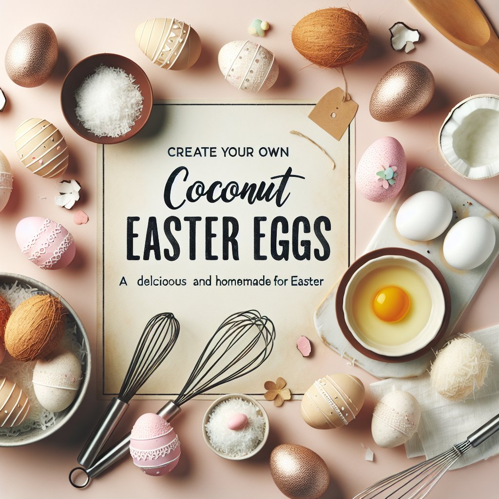 Create Your Own Coconut Easter Eggs