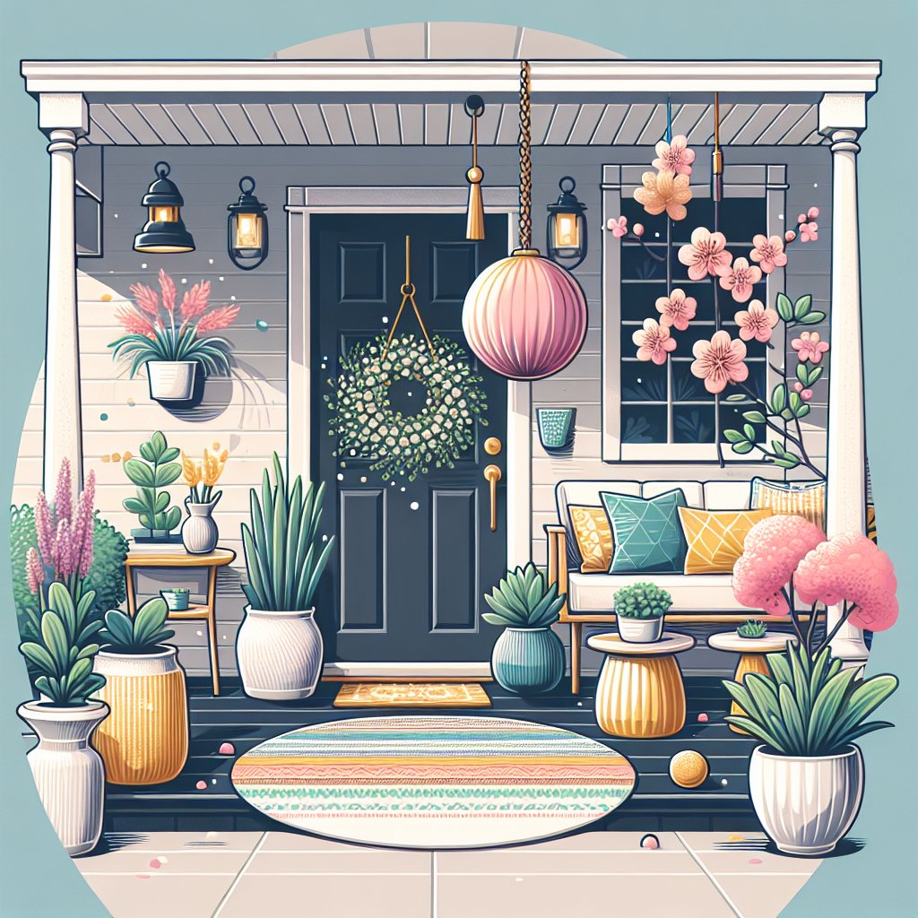 Affordable Spring Decor Ideas for Your Front Porch