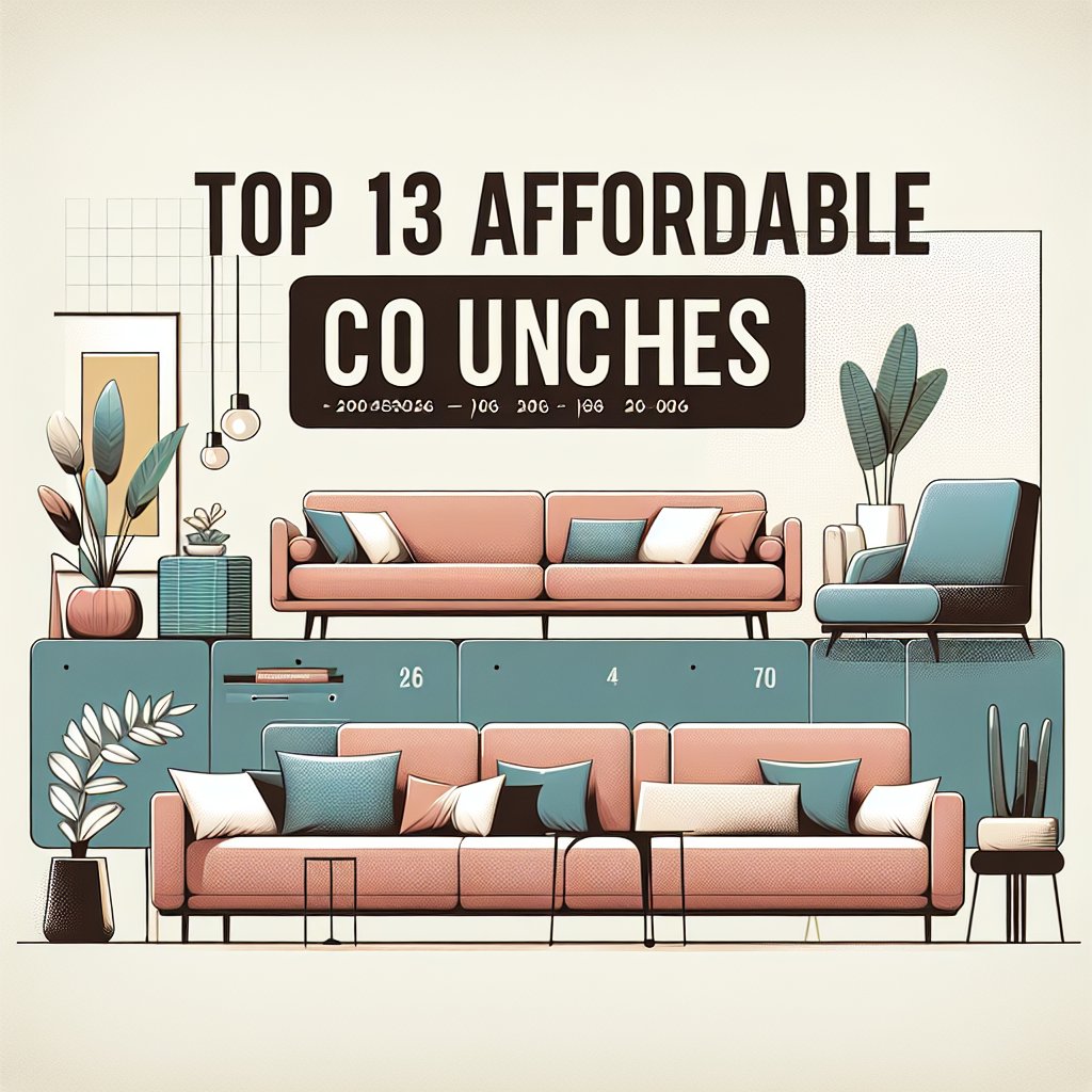 Top 13 Affordable Couches for 2026