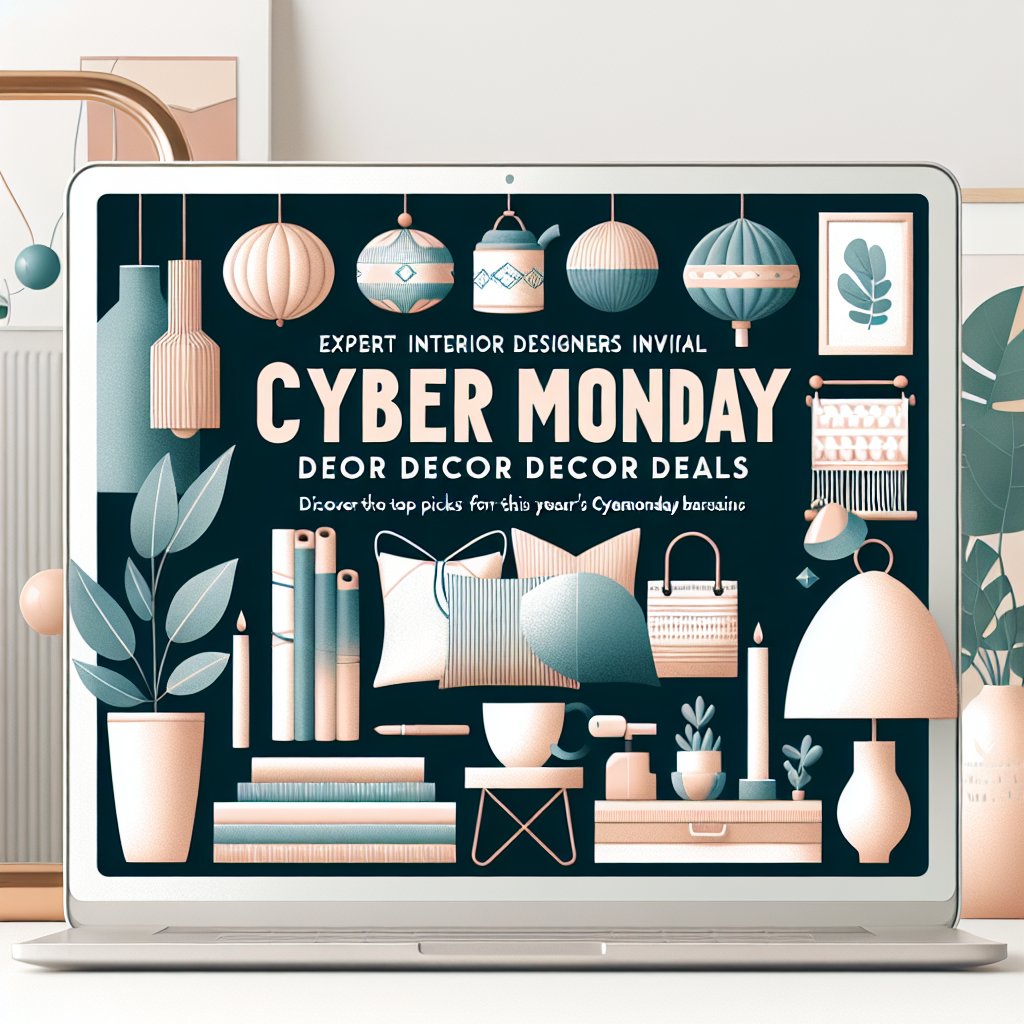 Expert Interior Designers Unveil Must-Have Cyber Monday Decor Deals
