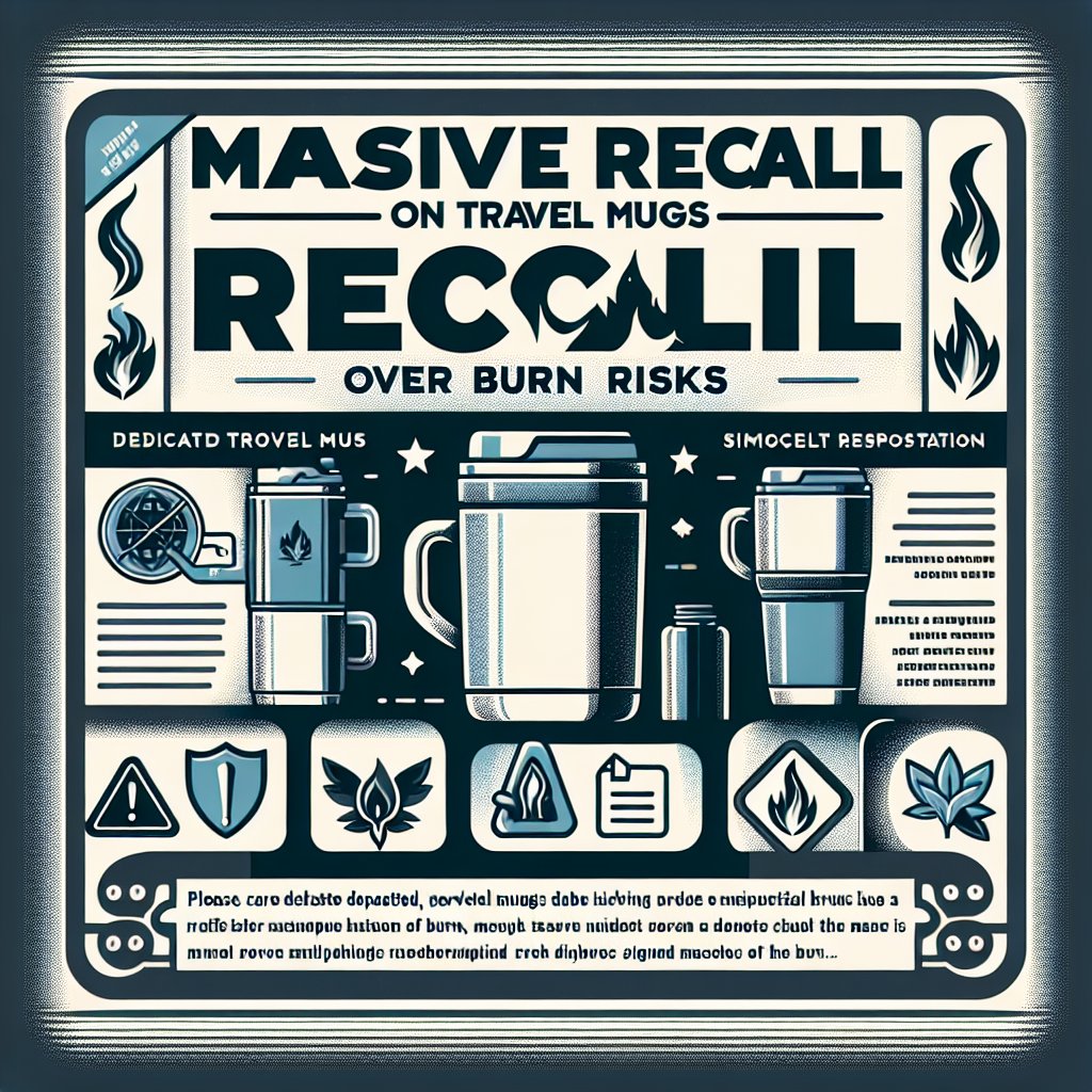 Massive Recall on Stanley Travel Mugs over Burn Risks