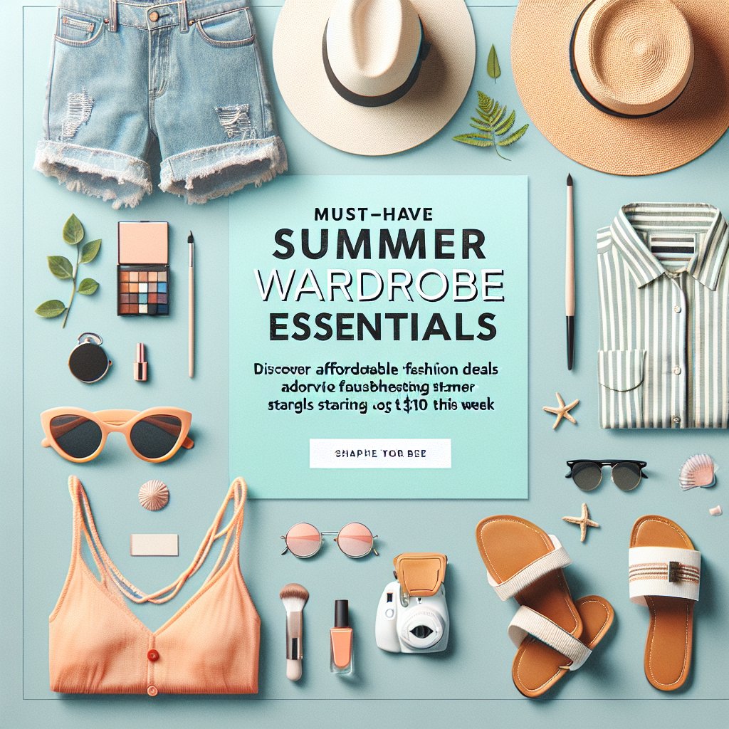 Must-Have Summer Wardrobe Essentials on Sale at Amazon