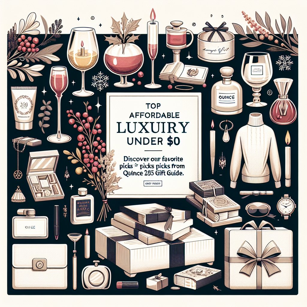 Top Holiday Gifts from Quince Under $50