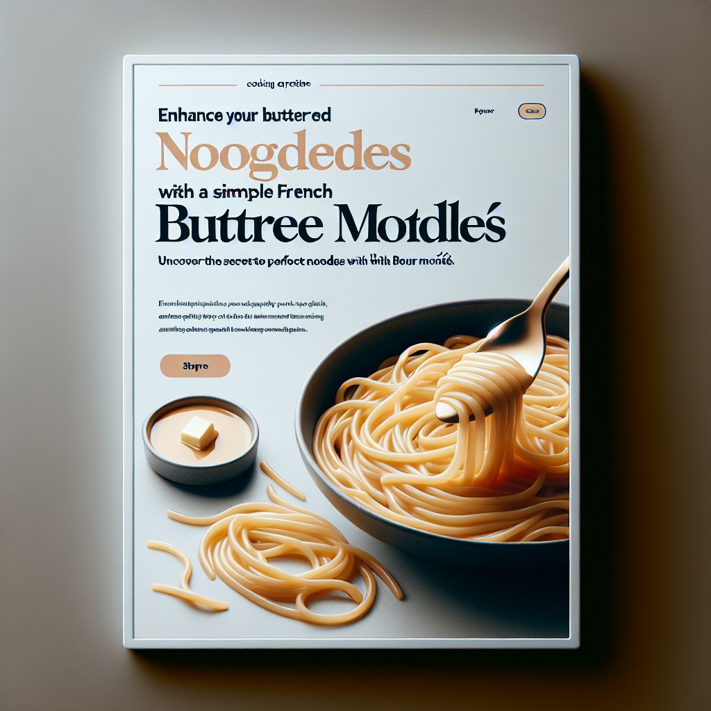 Enhance Your Buttered Noodles with a Simple French Trick