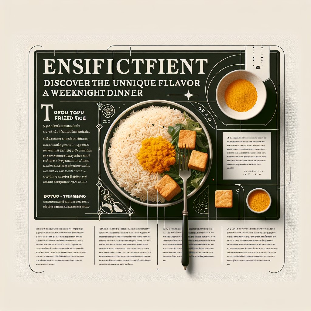 Tofu Fried Rice: A Perfect Weeknight Dinner Choice