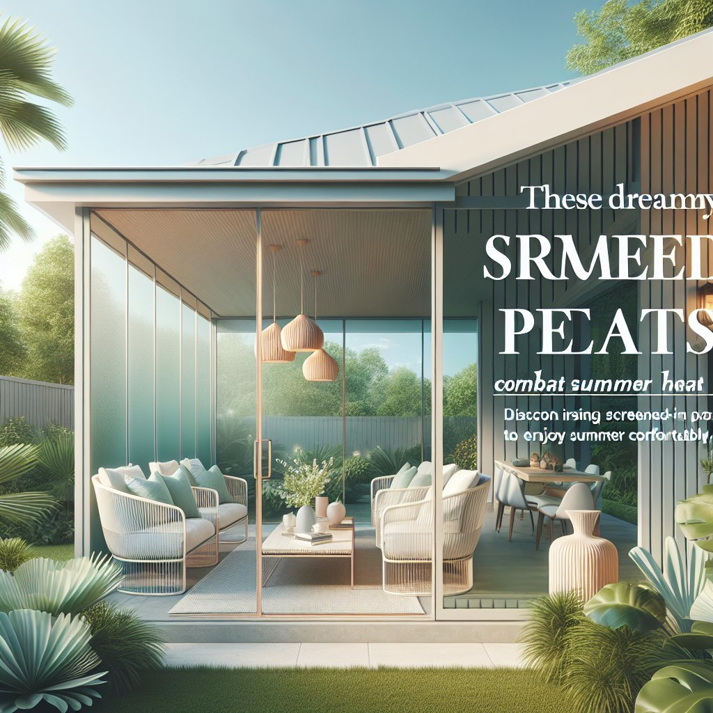 These Dreamy Screened-In Porches Combat Summer Heat