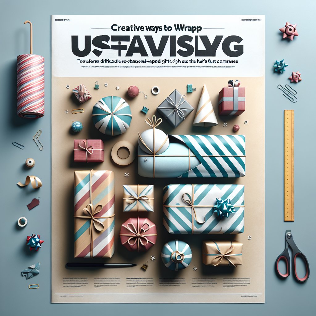 Creative Ways to Wrap Unusually Shaped Gifts