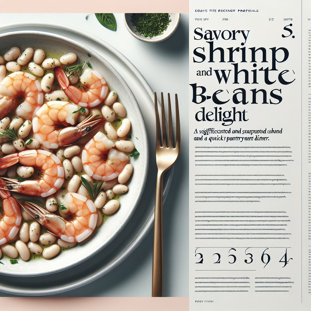 Savory Shrimp and White Beans Delight