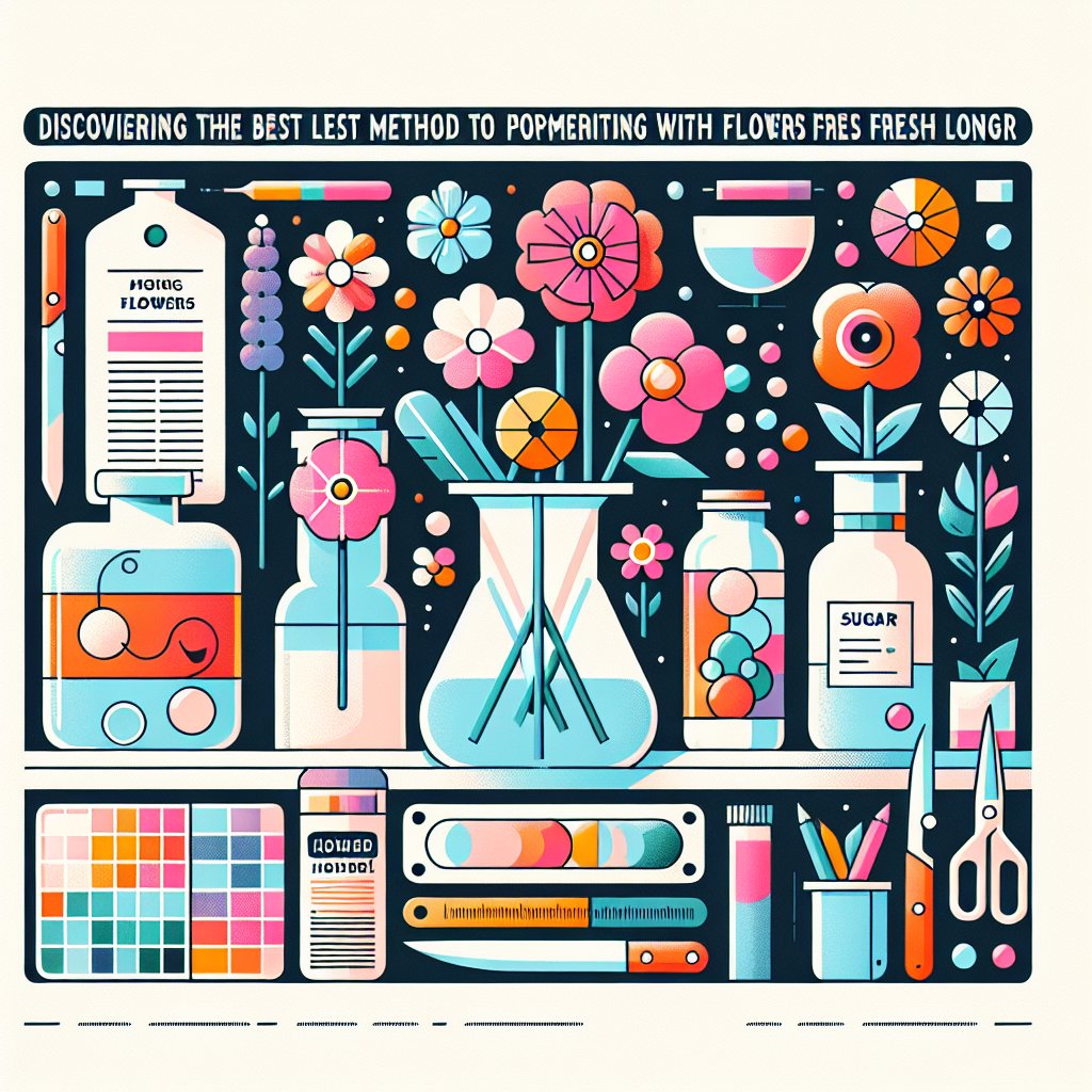 Discovering the Best Method to Prolong the Life of Cut Flowers