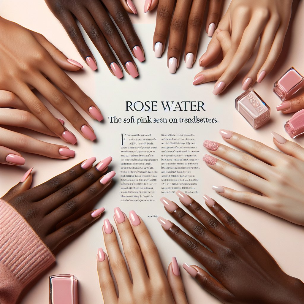 Rose Water: The Trending Nail Color of Summer 2025