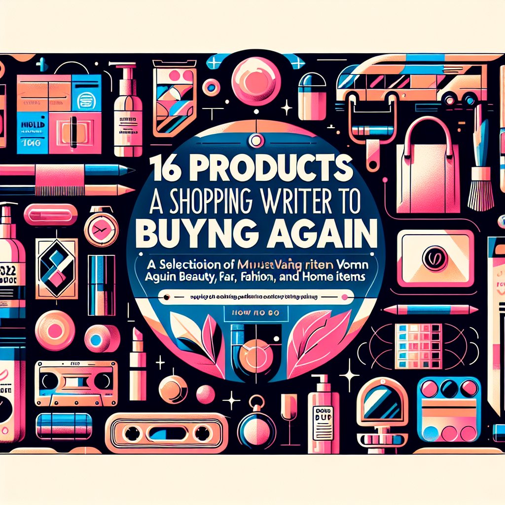 16 Products a Shopping Writer Vows to Buy Again in 2026