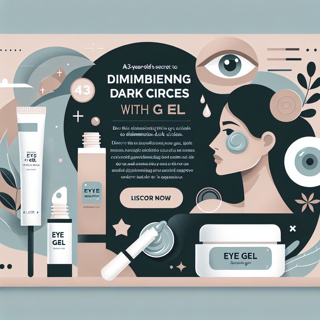 A 43-Year-Old’s Secret to Diminishing Dark Circles with Eye Gel