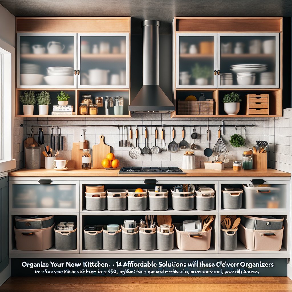 Organize Your Kitchen: 14 Affordable Solutions Under $50 from Amazon
