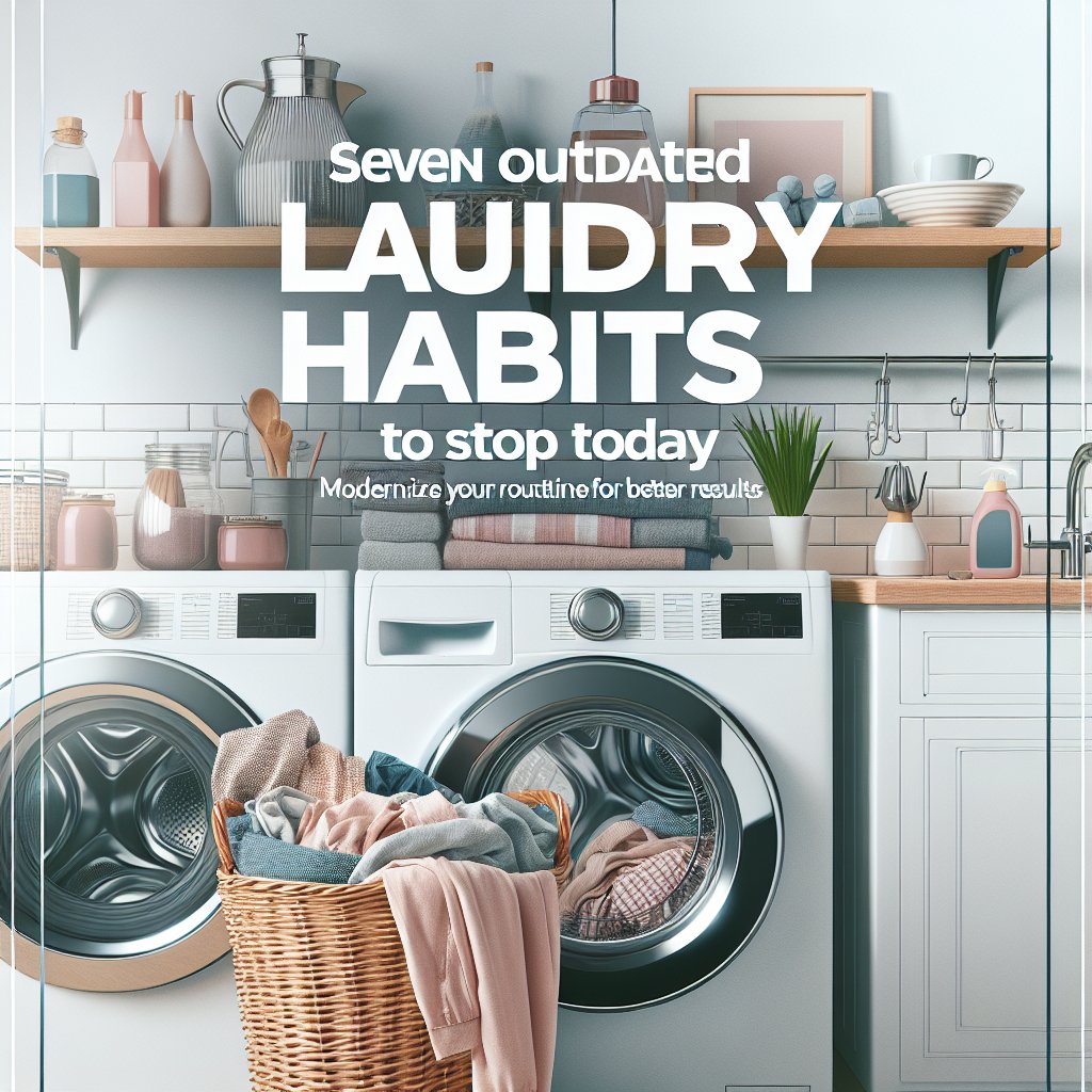 Seven Outdated Laundry Habits to Stop Today