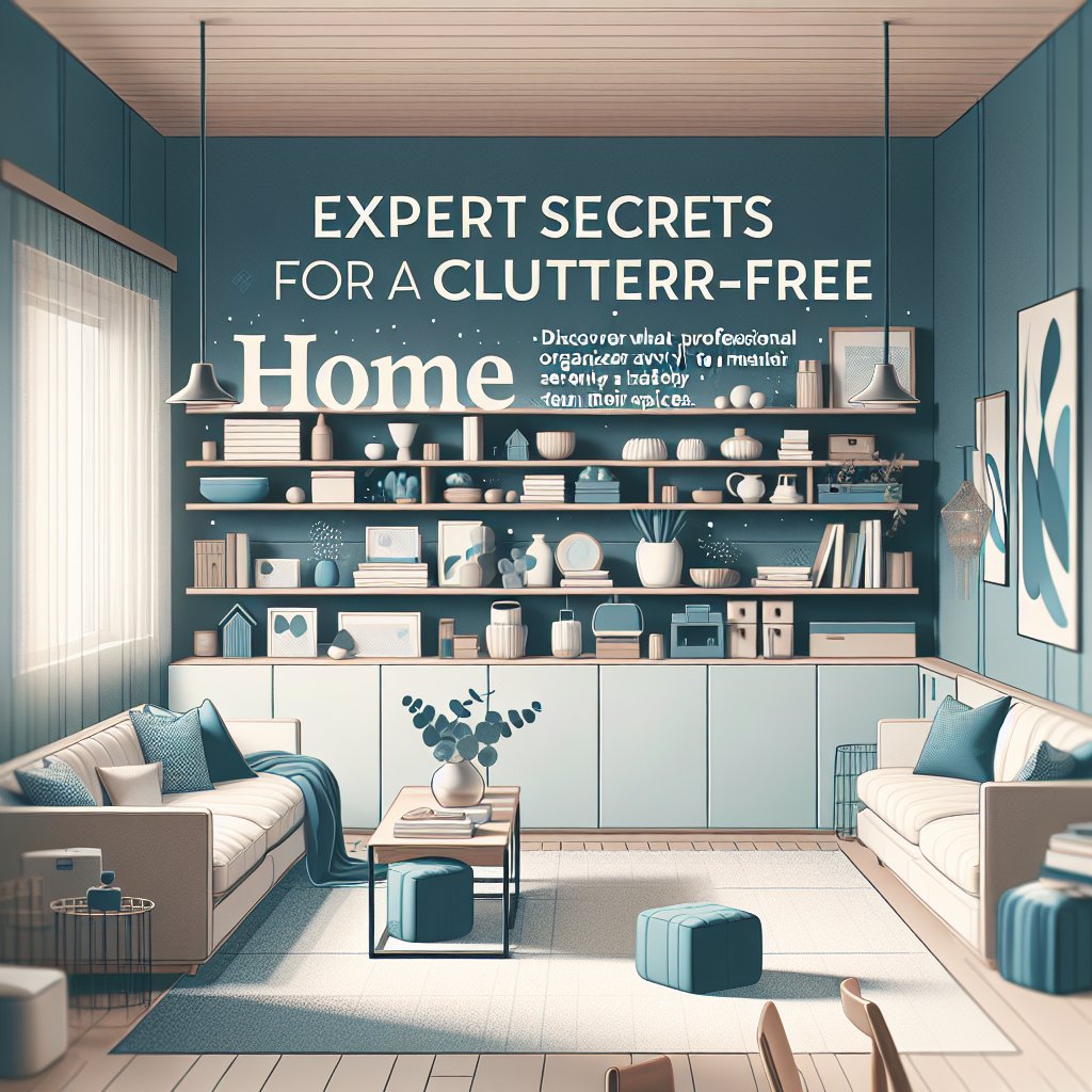 Expert Secrets for a Clutter-Free Home