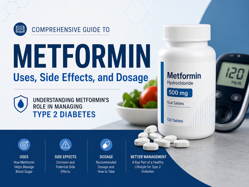 Comprehensive Guide to Metformin: Uses, Side Effects, and Dosage