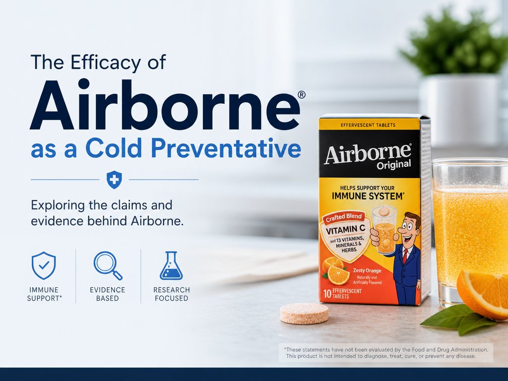 The Efficacy of Airborne as a Cold Preventative