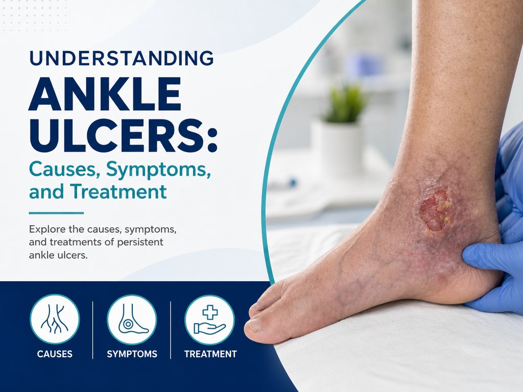 Understanding Ankle Ulcers: Causes, Symptoms, and Treatment