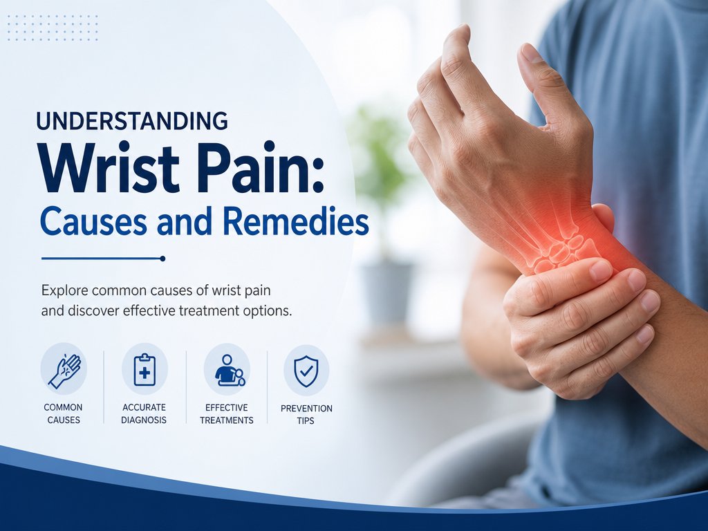 Understanding Wrist Pain: Causes and Remedies