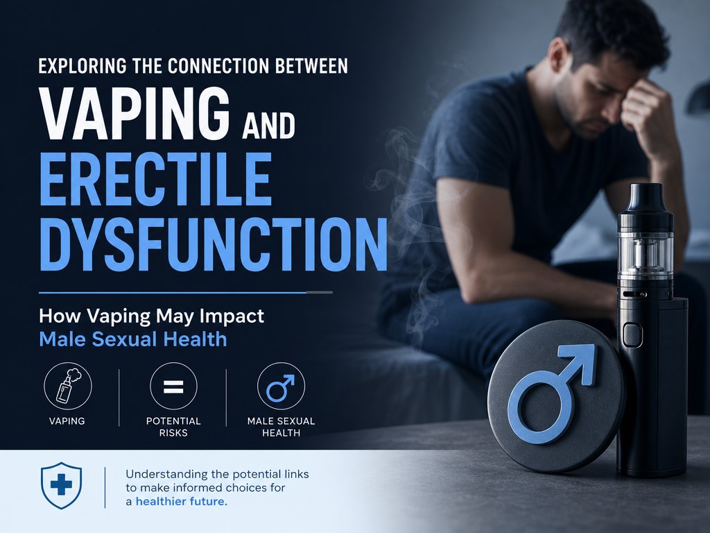 Exploring the Connection Between Vaping and Erectile Dysfunction