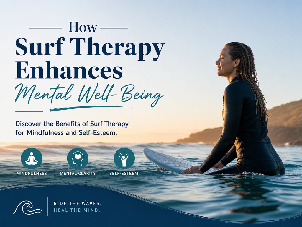 How Surf Therapy Enhances Mental Well-Being