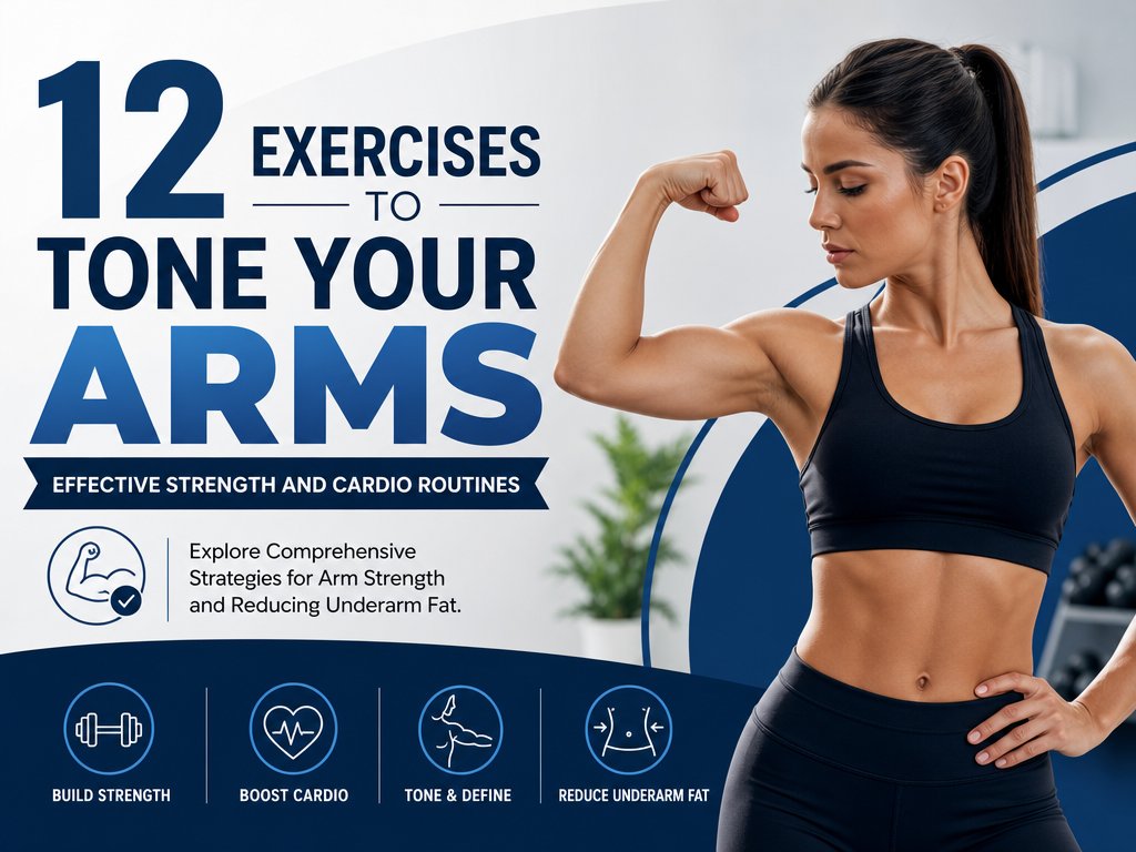 12 Exercises to Tone Your Arms: Effective Strength and Cardio Routines