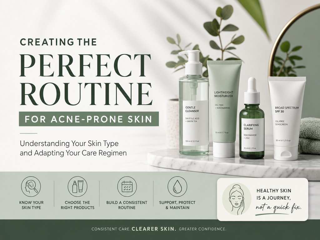 Creating the Perfect Routine for Acne-Prone Skin