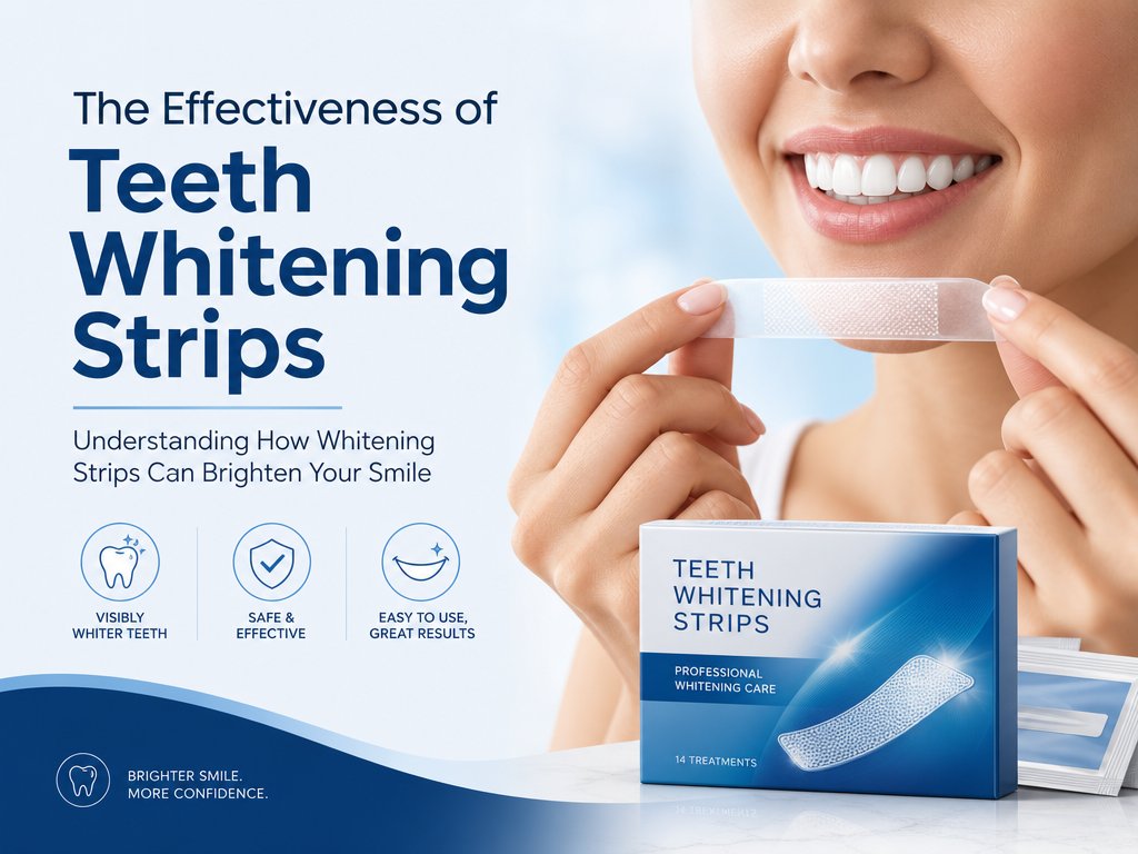 The Effectiveness of Teeth Whitening Strips