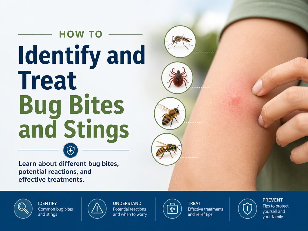 How to Identify and Treat Bug Bites and Stings