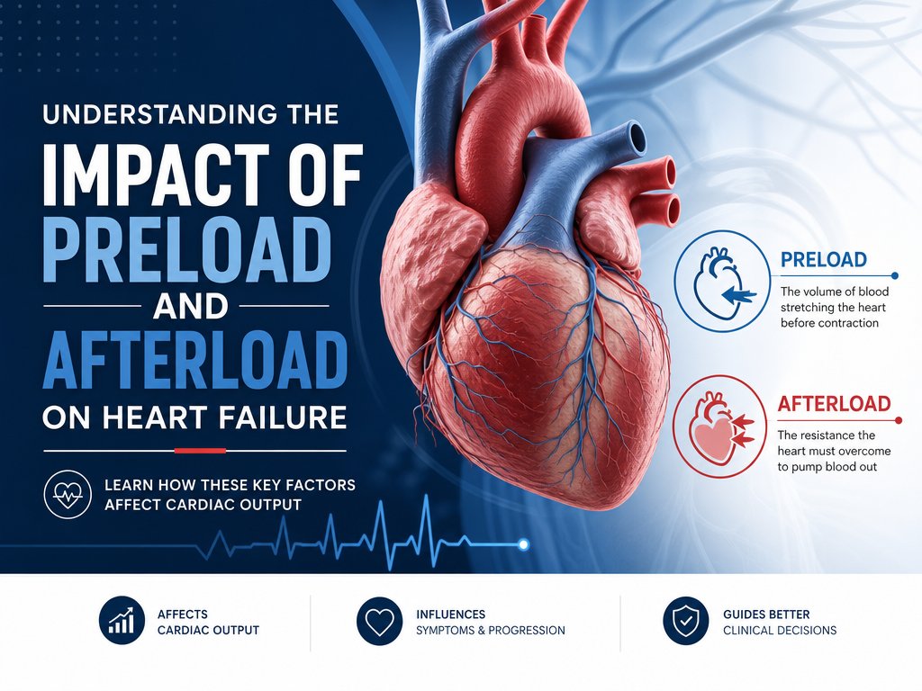 Understanding the Impact of Preload and Afterload on Heart Failure