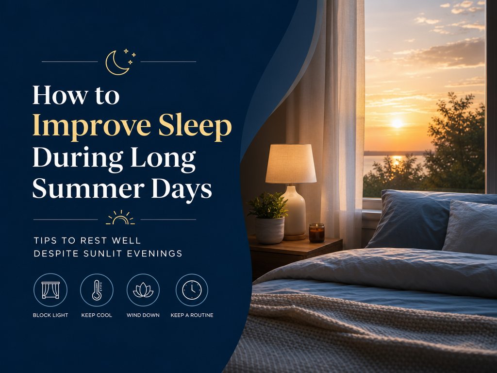 How to Improve Sleep During Long Summer Days
