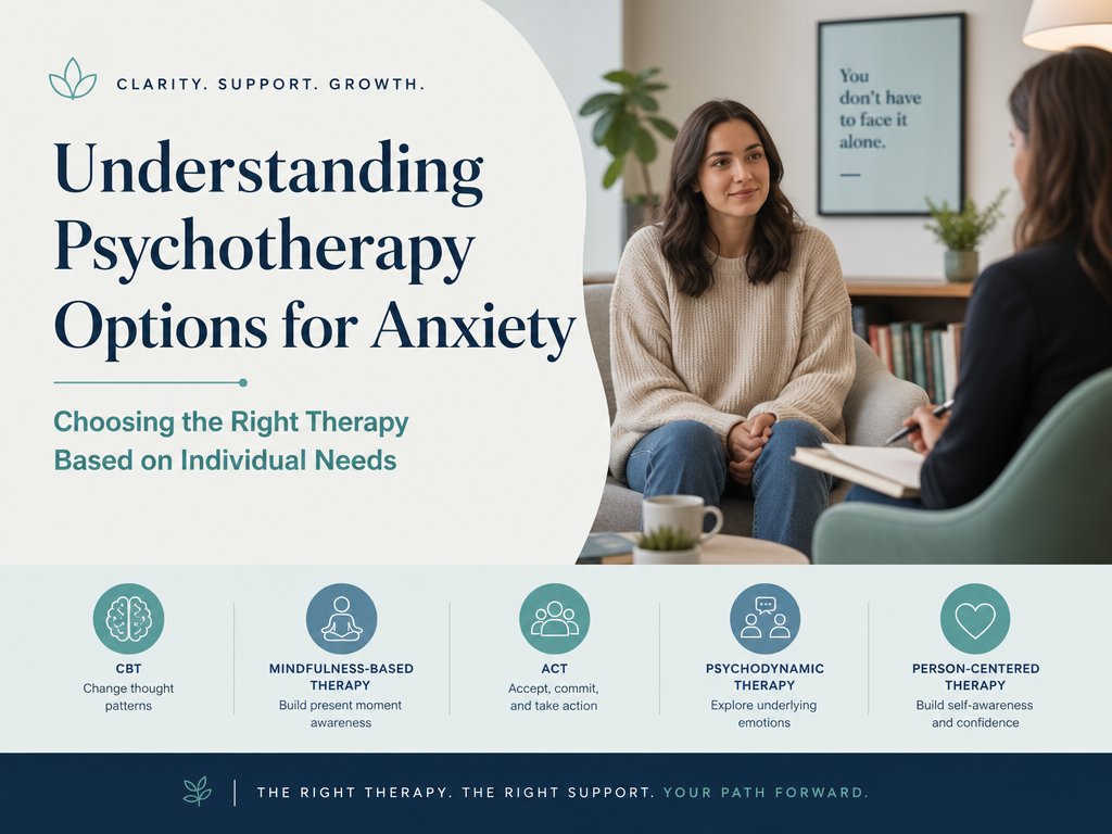 Understanding Psychotherapy Options for Anxiety