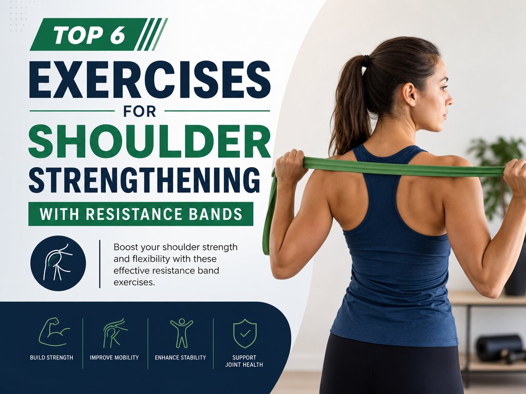 Top 6 Exercises for Shoulder Strengthening with Resistance Bands